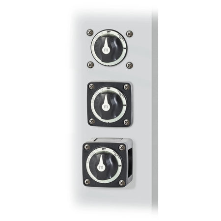Blue Sea Systems m-Series Mini Single Circuit ON-OFF Battery Switch with Knob, 48V DC, 300A — Quality Boat Parts