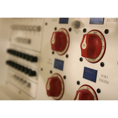 Blue Sea Systems m-Series Mini Single Circuit ON-OFF Battery Switch with Knob, 48V DC, 300A — Quality Boat Parts