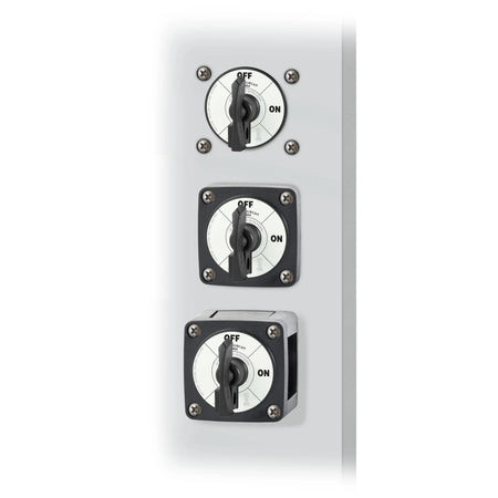 Blue Sea Systems m-Series Single Circuit ON-OFF Battery Switch, Locking Key, 48V DC, 300A Continuous, IP66, 3/8 in Studs — Quality Boat Parts