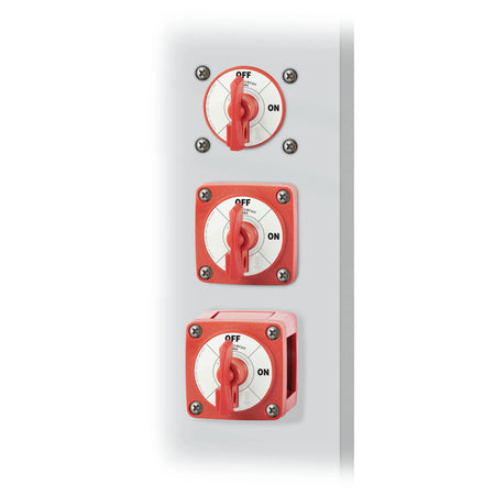 Blue Sea Systems m-Series Single Circuit ON-OFF Battery Switch, Locking Key, 48V DC, 300A Continuous, IP66, 3/8 in Studs — Quality Boat Parts
