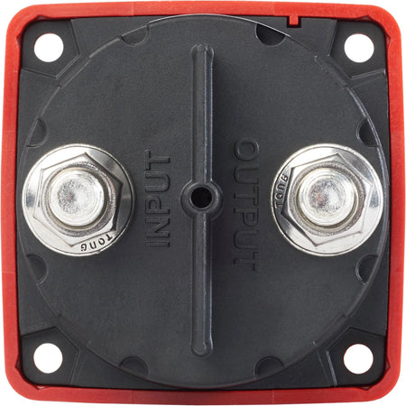 Blue Sea Systems m-Series Mini Battery Switch with Key, Single Circuit ON-OFF, 48V DC, 300A Continuous — Quality Boat Parts