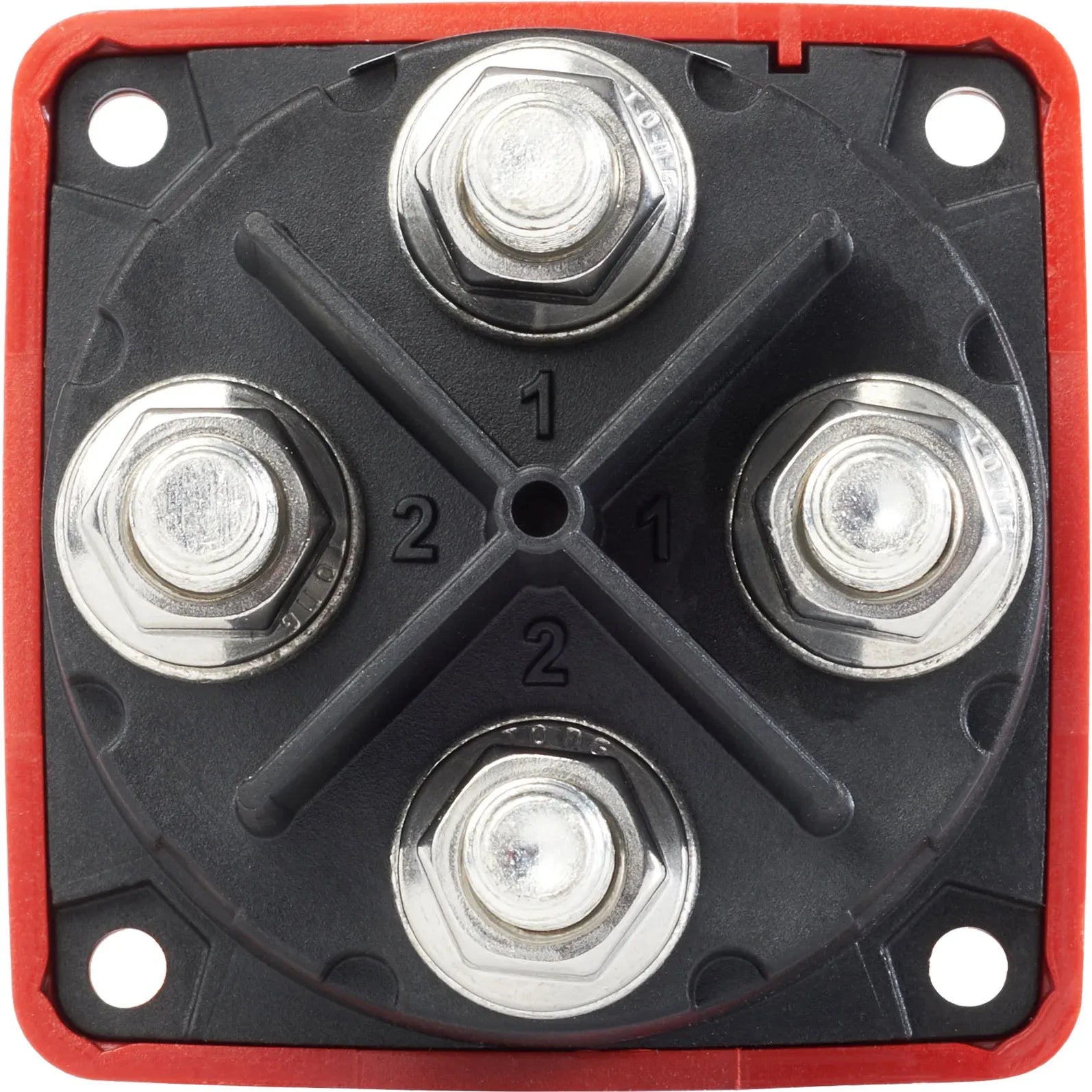 Blue Sea Systems m-Series Mini Dual Circuit Plus Battery Switch, 32V DC, 300A, 3 Position — Quality Boat Parts