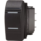Blue Sea Systems Contura III Water Resistant Rocker Switch, 20A @ 12V, 15A @ 24V — Quality Boat Parts