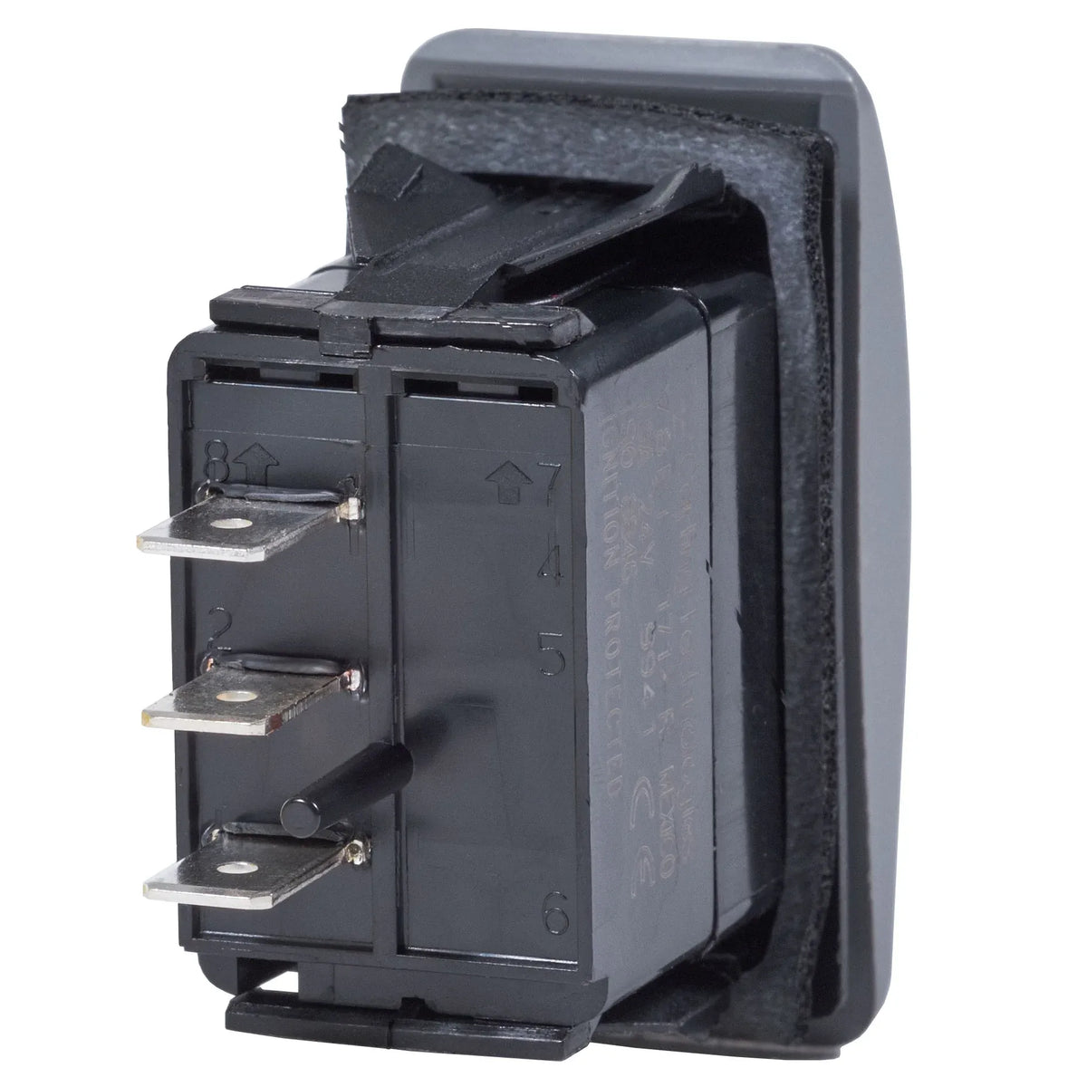 Blue Sea Systems Contura III Water Resistant Rocker Switch, 20A @ 12V, 15A @ 24V — Quality Boat Parts