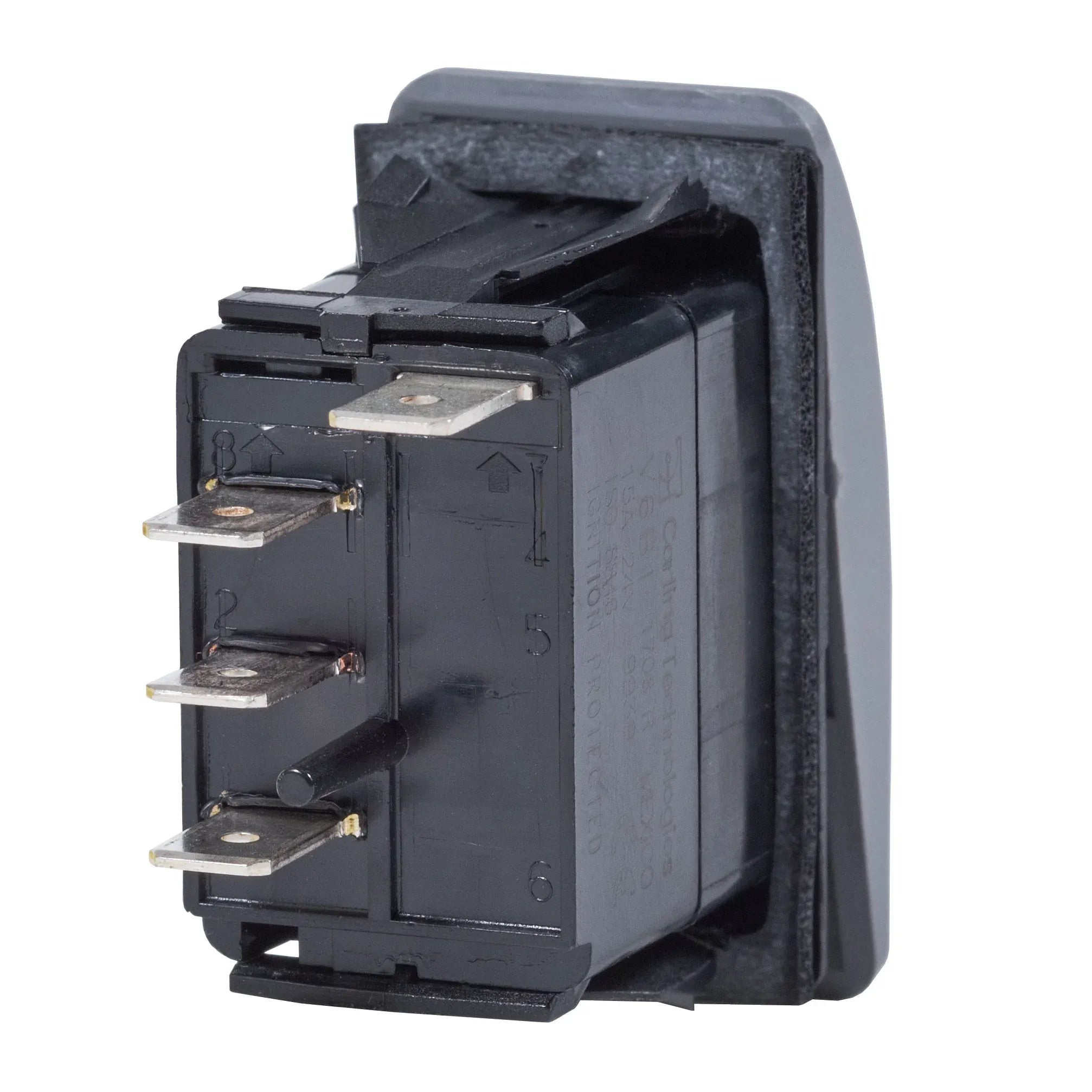 Blue Sea Systems Contura III Water Resistant Rocker Switch, 20A @ 12V, 15A @ 24V — Quality Boat Parts