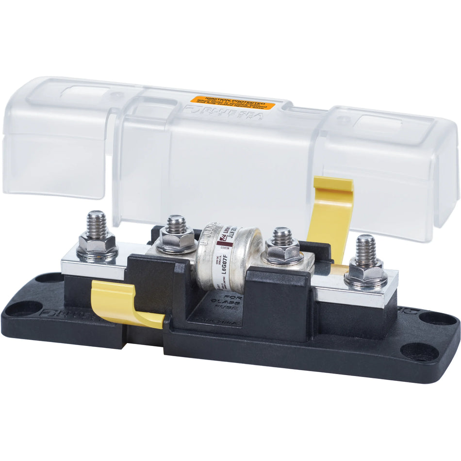 Blue Sea Systems Class T Fuse Block with Insulating Cover, 160V DC — Quality Boat Parts