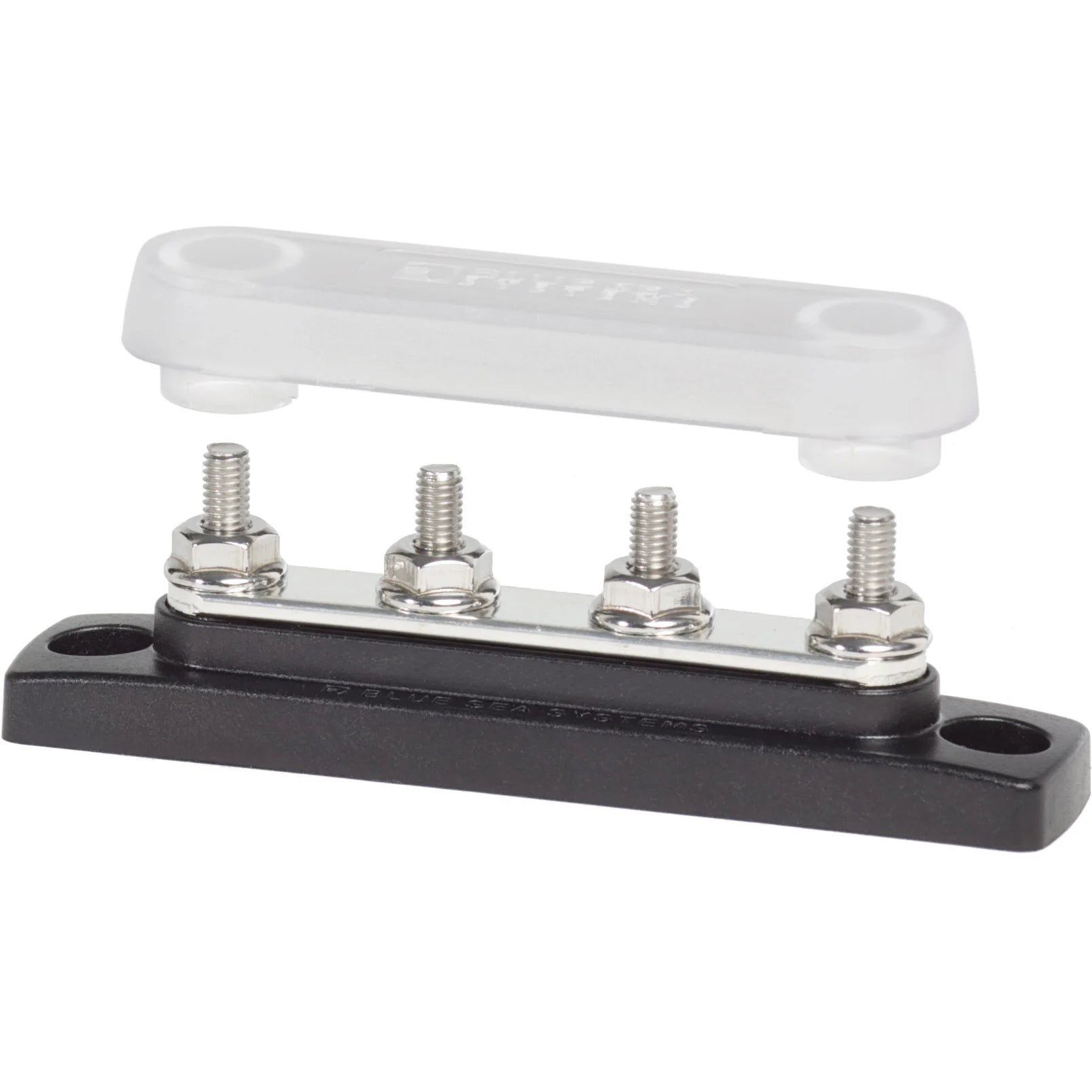 Blue Sea Systems MiniBus Common BusBar, 100A, 300V AC, 48V DC, Tin-Plated Copper Bus — Quality Boat Parts
