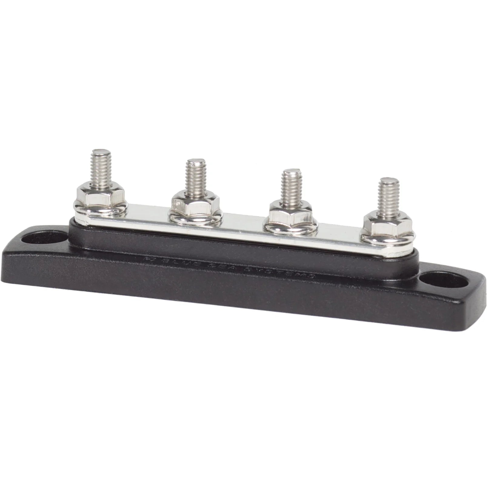 Blue Sea Systems MiniBus Common BusBar, 100A, 300V AC, 48V DC, Tin-Plated Copper Bus — Quality Boat Parts