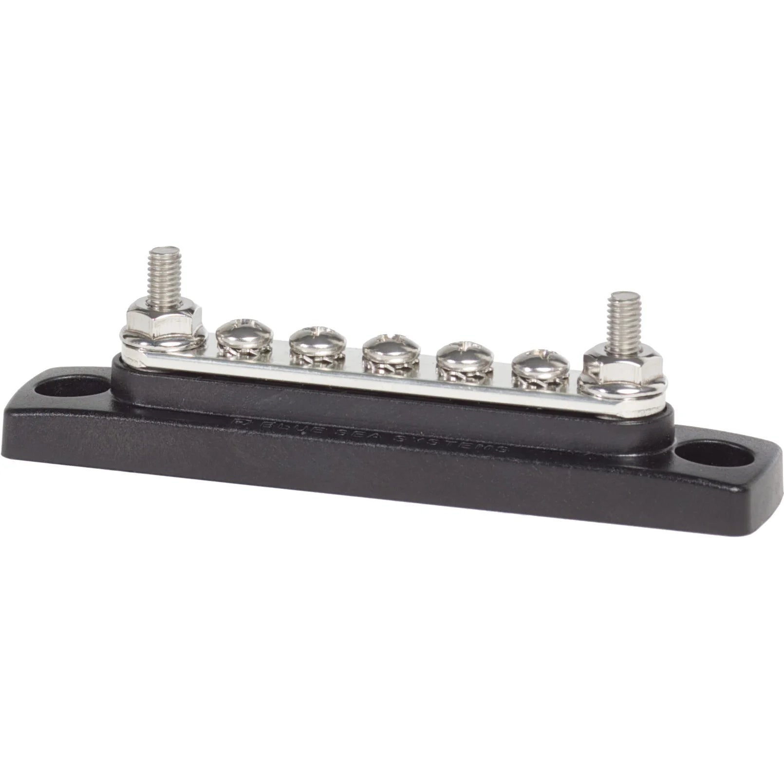 Blue Sea Systems MiniBus Common BusBar, 100A, 300V AC, 48V DC, Tin-Plated Copper Bus — Quality Boat Parts