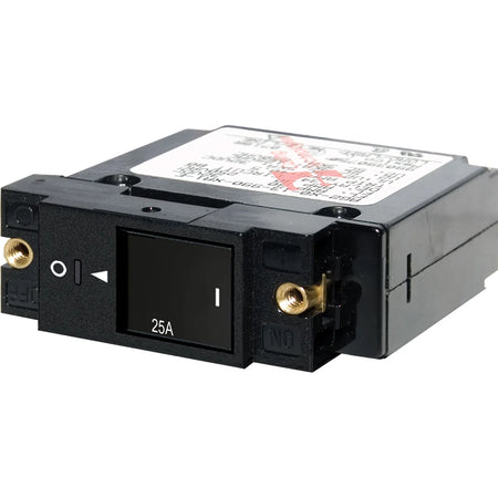Blue Sea Systems A-Series Restricted Off Flat Rocker Circuit Breaker, Single Pole, AC/DC — Quality Boat Parts