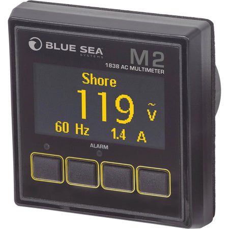 Blue Sea Systems M2 OLED Digital Monitor, IP66 — Quality Boat Parts