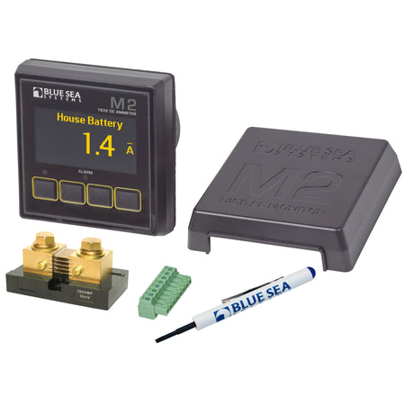 Blue Sea Systems M2 OLED Digital Monitor, IP66 — Quality Boat Parts