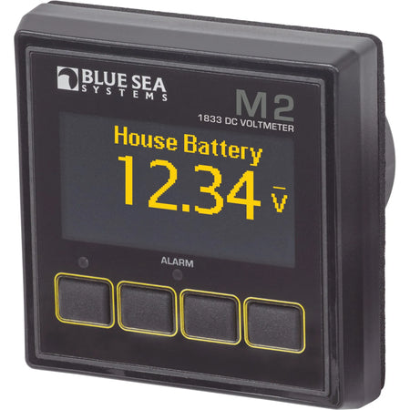 Blue Sea Systems M2 OLED Digital Monitor, IP66 — Quality Boat Parts