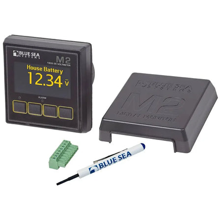 Blue Sea Systems M2 OLED Digital Monitor, IP66 — Quality Boat Parts
