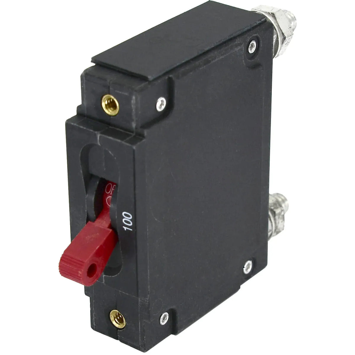 Blue Sea Systems C-Series Toggle Circuit Breaker, Single Pole, AC/DC, Magnetic Hydraulic, Trip Free — Quality Boat Parts