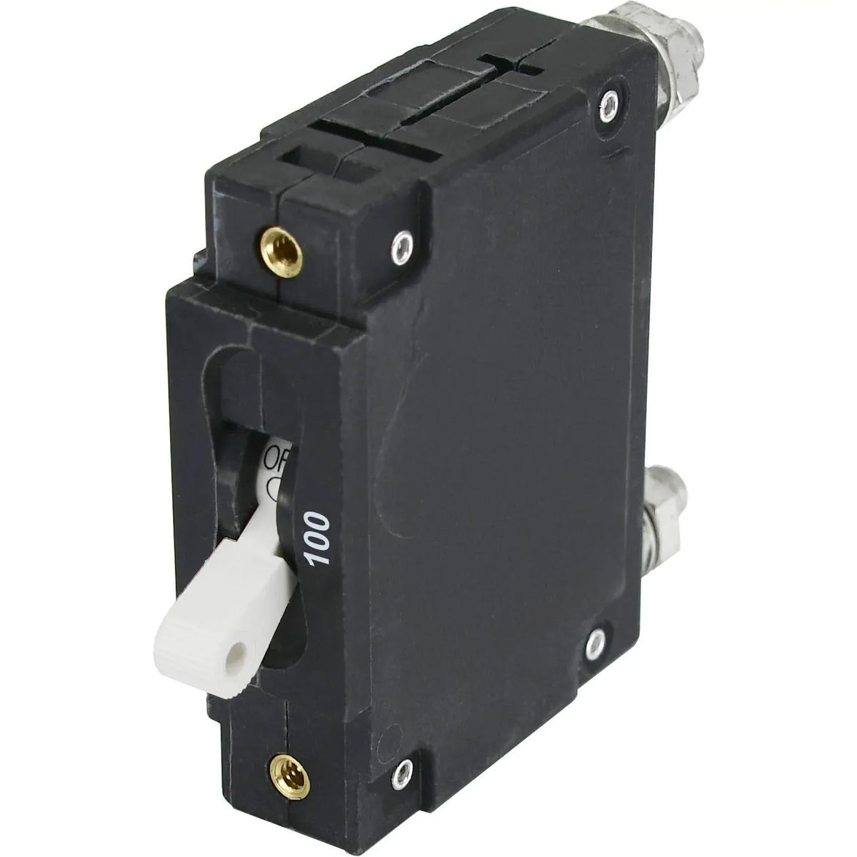 Blue Sea Systems C-Series Toggle Circuit Breaker, Single Pole, AC/DC, Magnetic Hydraulic, Trip Free — Quality Boat Parts