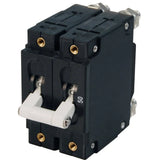 Blue Sea Systems C-Series Double Pole AC Toggle Circuit Breaker, 120/240V, 5000A Interrupt — Quality Boat Parts