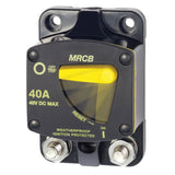 Blue Sea Systems 187-Series Switchable Thermal Circuit Breaker, 48V DC, Type III, Trip-Free, Ignition Protected — Quality Boat Parts