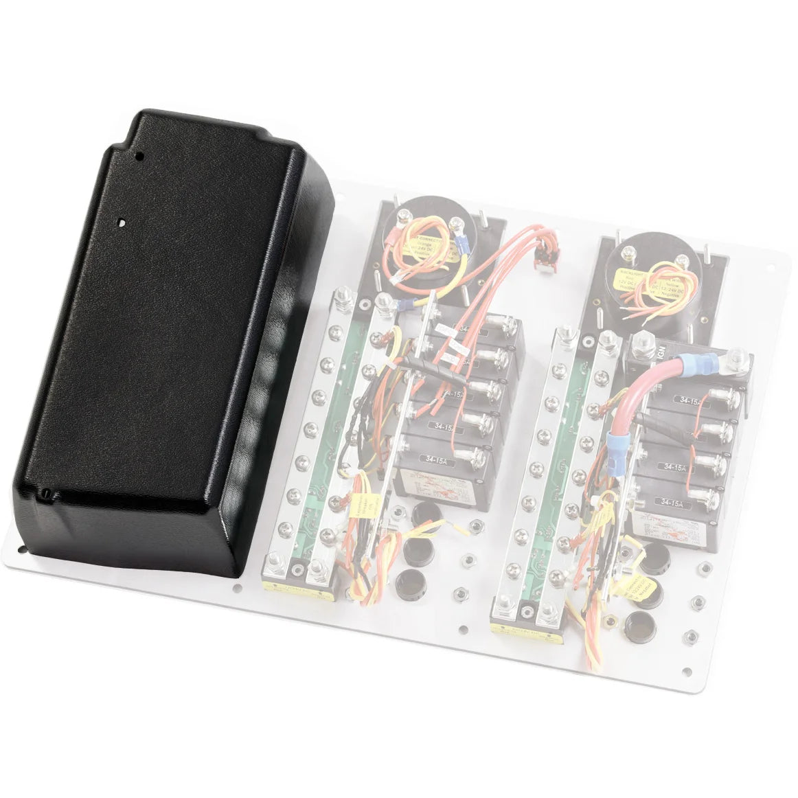 Blue Sea Systems AC Isolation Cover, For Toggle Circuit Breaker Panels, Thermoplastic — Quality Boat Parts