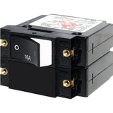 Blue Sea Systems A-Series Raised Rocker Circuit Breaker, Double Pole, 120/240V AC, 32V DC, Magnetic Hydraulic, Trip-Free — Quality Boat Parts