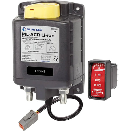 Blue Sea Systems ML-ACR Automatic Charging Relay, 500A, Magnetic Latching, Dual Sensing — Quality Boat Parts