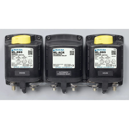 Blue Sea Systems ML-ACR Automatic Charging Relay, 500A, Magnetic Latching, Dual Sensing — Quality Boat Parts
