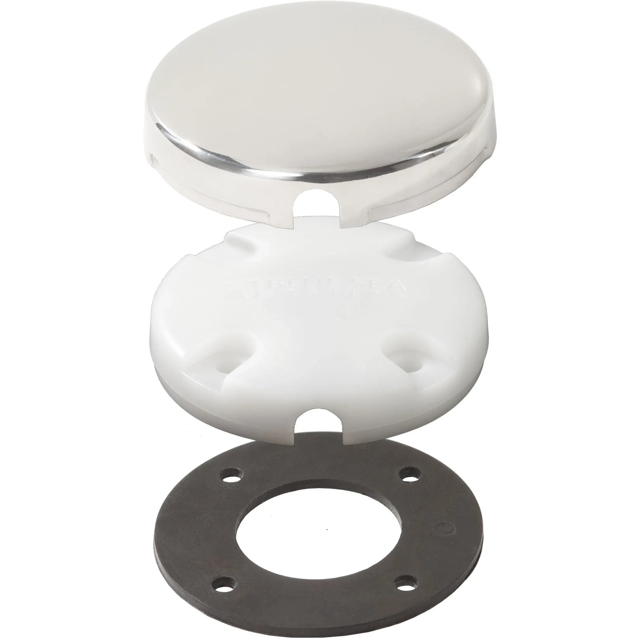 Blue Sea Systems CableClam Waterproof Cable Pass-Through, Above Waterline — Quality Boat Parts