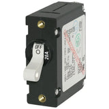 Blue Sea Systems A-Series Single Pole Toggle Circuit Breaker, AC/DC, Trip-Free — Quality Boat Parts