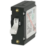 Blue Sea Systems A-Series Single Pole Toggle Circuit Breaker, AC/DC, Trip-Free — Quality Boat Parts