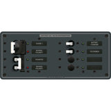 Blue Sea Systems Traditional Metal AC Main Source Selector Panel, Lockout Slide, Reverse Polarity LED — Quality Boat Parts
