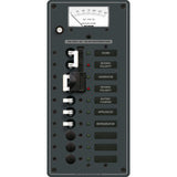 Blue Sea Systems Traditional Metal AC Source Selector Panel, 2 Sources, Lockout Slide — Quality Boat Parts