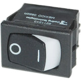 Blue Sea Systems 360 Panel Rocker Switch, 0.187in Quick Connect Tabs — Quality Boat Parts