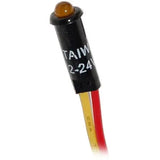 Blue Sea Systems Panel LED Indicator Light, For Circuit Breaker Panels, 11/64 in Mounting Hole, Push-In Mount — Quality Boat Parts