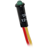 Blue Sea Systems Panel LED Indicator Light, For Circuit Breaker Panels, 11/64 in Mounting Hole, Push-In Mount — Quality Boat Parts