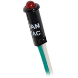 Blue Sea Systems Panel LED Indicator Light, For Circuit Breaker Panels, 11/64 in Mounting Hole, Push-In Mount — Quality Boat Parts