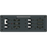 Blue Sea Systems Traditional Metal AC Main Circuit Breaker Panel, 120V AC, White Toggle Breakers, Non-Metered — Quality Boat Parts