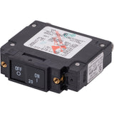 Blue Sea Systems C-Series UL-489 Circuit Breaker, 1-Pole, 80V DC, Flat Rocker, 10,000A Interrupt Capacity — Quality Boat Parts