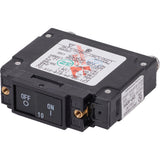 Blue Sea Systems UL-489 Circuit Breaker, 1-Pole, 240V AC, Flat Rocker — Quality Boat Parts