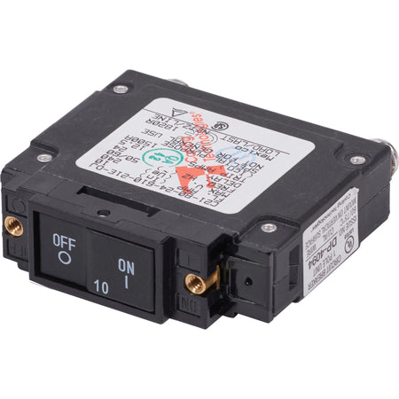 Blue Sea Systems UL-489 Circuit Breaker, 1-Pole, 240V AC, Flat Rocker — Quality Boat Parts