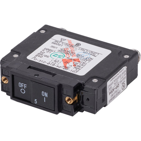 Blue Sea Systems UL-489 Circuit Breaker, 1-Pole, 240V AC, Flat Rocker — Quality Boat Parts