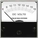 Blue Sea Systems Analog DC Voltmeter, Backlit Meter Face — Quality Boat Parts