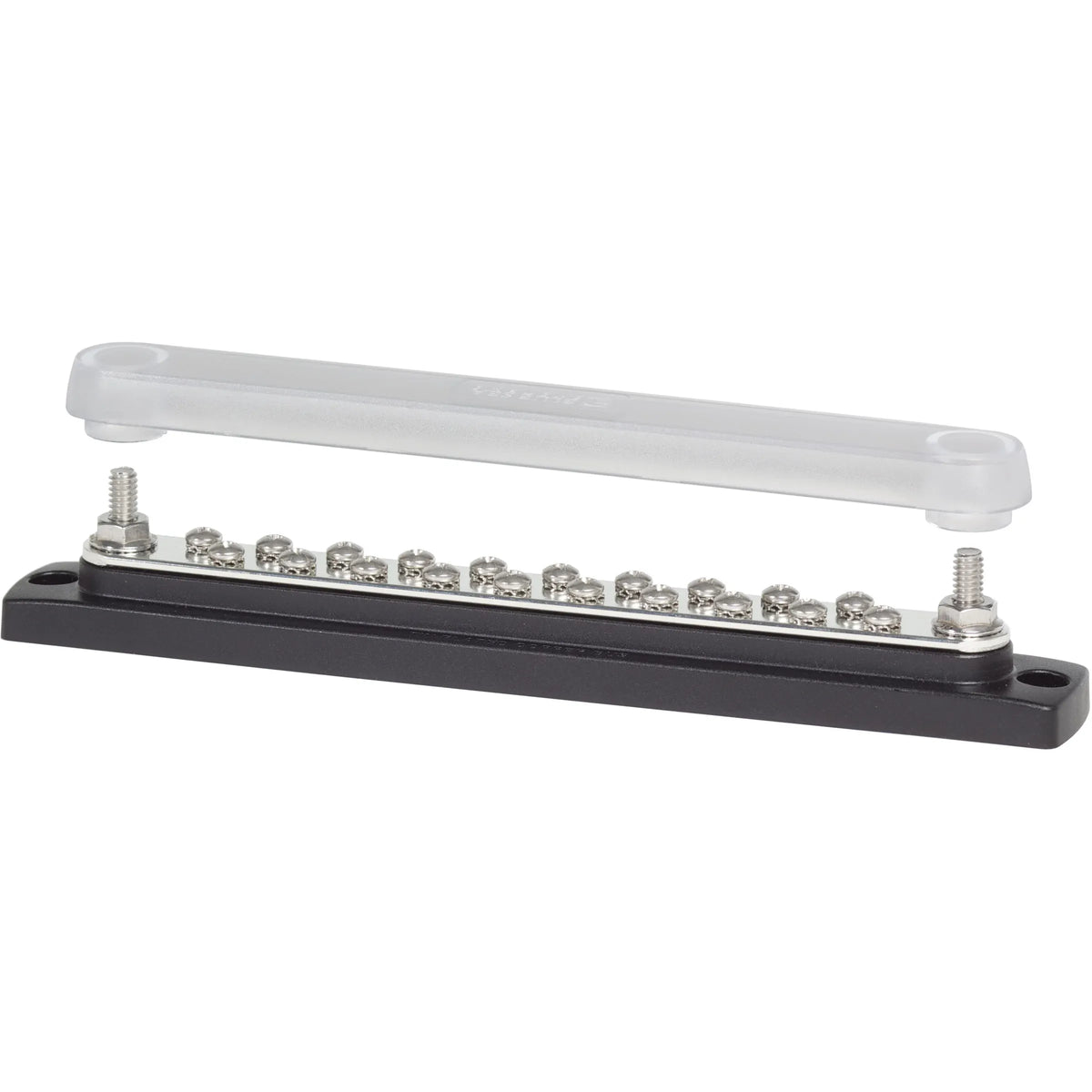 Blue Sea Systems Common 150A BusBar, 48V DC, 300V AC, Tin-Plated Copper Bus — Quality Boat Parts