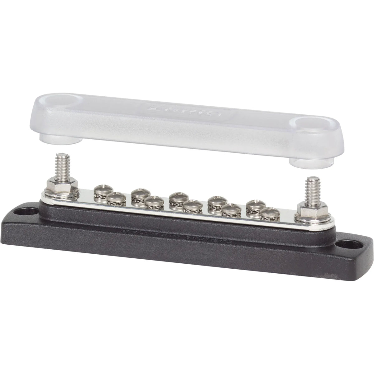 Blue Sea Systems Common 150A BusBar, 48V DC, 300V AC, Tin-Plated Copper Bus — Quality Boat Parts