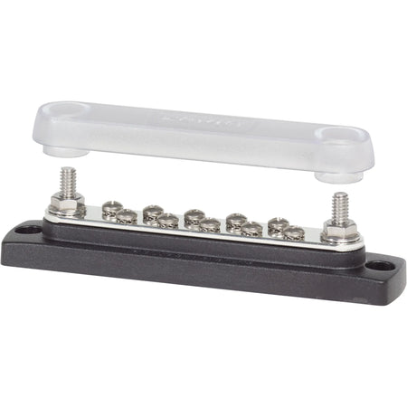 Blue Sea Systems Common 150A BusBar, 48V DC, 300V AC, Tin-Plated Copper Bus — Quality Boat Parts