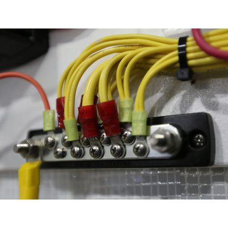 Blue Sea Systems Common 150A BusBar, 48V DC, 300V AC, Tin-Plated Copper Bus — Quality Boat Parts