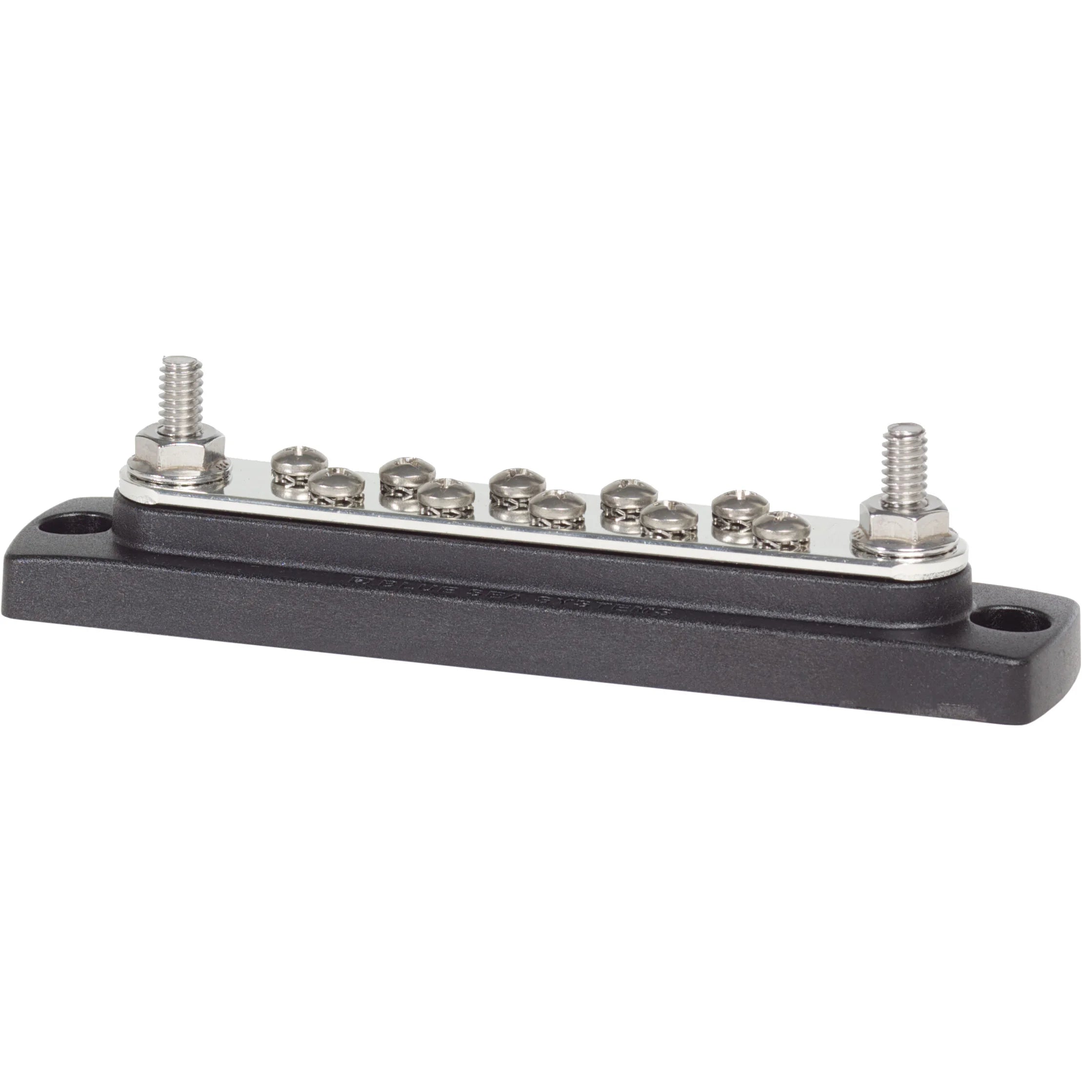 Blue Sea Systems Common 150A BusBar, 48V DC, 300V AC, Tin-Plated Copper Bus — Quality Boat Parts
