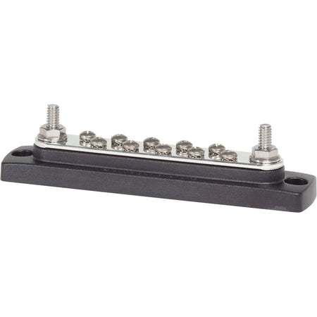 Blue Sea Systems Common 150A BusBar, 48V DC, 300V AC, Tin-Plated Copper Bus — Quality Boat Parts
