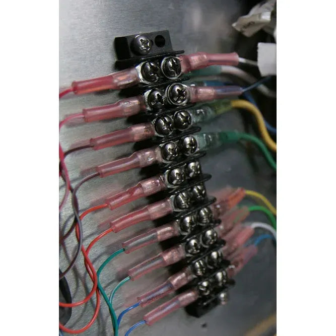 Blue Sea Systems Terminal Block, 20A, 300V AC/DC, Closed-Back, Independent Circuits — Quality Boat Parts
