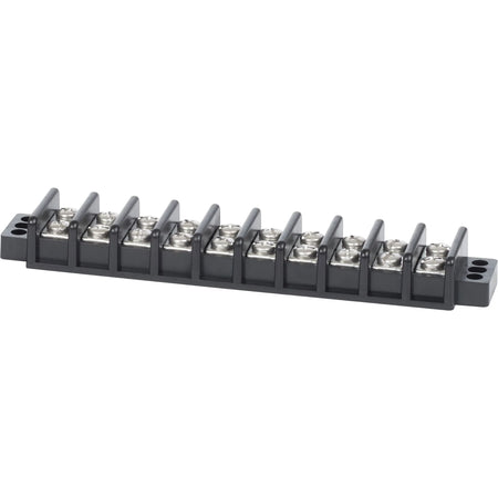 Blue Sea Systems 30A Terminal Block, 600V AC/DC, Closed-Back, Independent Circuits — Quality Boat Parts