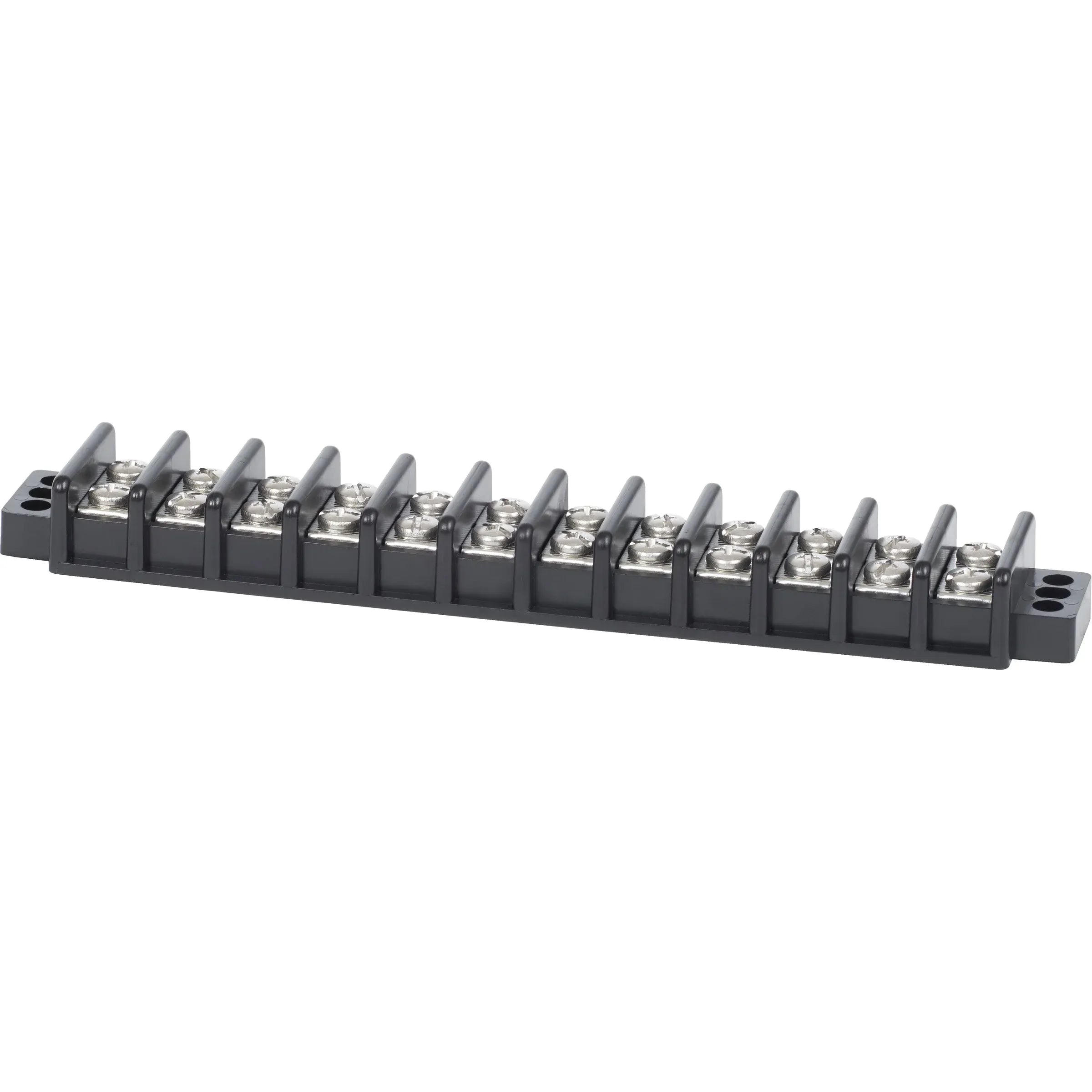 Blue Sea Systems 30A Terminal Block, 600V AC/DC, Closed-Back, Independent Circuits — Quality Boat Parts